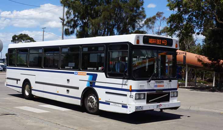 CDC Melbourne Volvo B10M Volgren 62